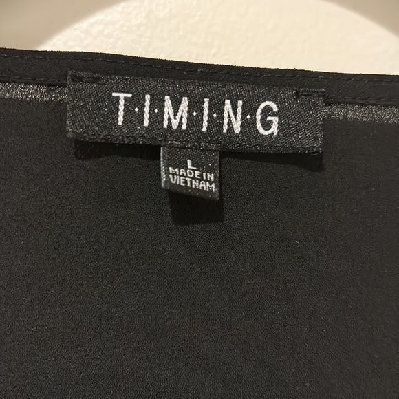 Black Longsleeve Blouse - Picture 5 of 8